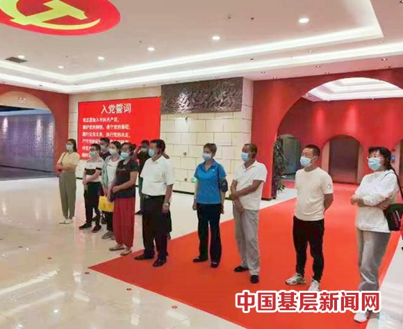 自治区工信厅机关第八党支部、卫星应用中心党支部、明园有色社区党支部开展党史学习教育主题党日活动