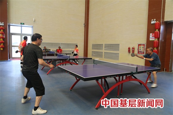七团积极开展银发志愿服务，助力各团场乒乓球交流赛在七团顺利开展