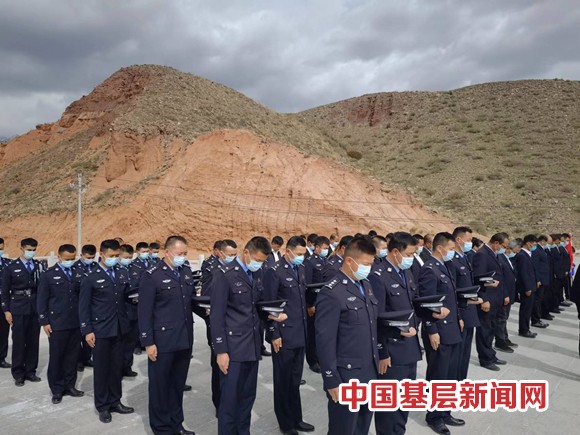 博孜墩边境派出所开展烈士纪念日公祭活动